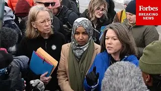 Ilhan Omar, Angie Craig, Kelly Morrison Join Anti-ICE Protest At Minneapolis Federal Building