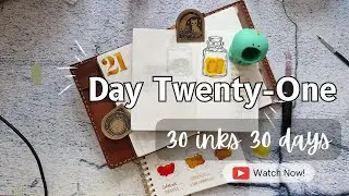 #30inks30days Day 21 (June 2023) - Wearingeul A Star Spattered Hill