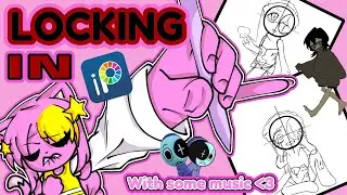 Lock in with me! | Art Timelapse | Upcoming content/video | drawing with music | dandy&rsquo;s world-Astro
