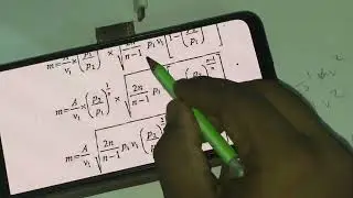 Steam nozzles and injectors unit 2 derivation part. Thermal engineering Tamil