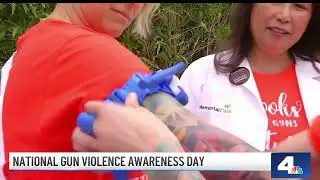 Miller Children's Trauma Center Team Took A Stand Against Gun Violence Alongside the Community