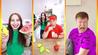 Смешные пранки и челленджи от Tiktomiki #126