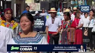 Desfile de Independencia en Cob&aacute;n