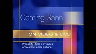 Coming Soon On Video And DVD (2002) (DVD Quality) ''Press (MENU)'' Variant