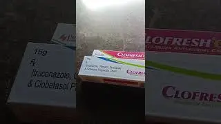 Clofresh ot cream #fungalinfection # fungal infection crem.