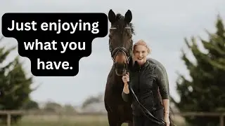 Robbing yourself of JOY. When riding your soul horse. We create a self imposed bleak self talk.