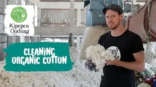 How organic cotton is cleaned. Sustainable and ethical fashion from Tanzania by Kipepeo-Clothing