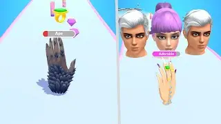 Hand Evolution Runner - Max Levels Gameplay Android / iOS ! HER1GP3