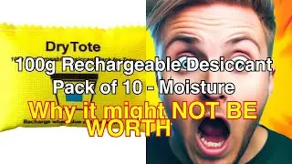 100g rechargeable desiccant pack - moisture absorbing bag - desiccant dehumidifier review