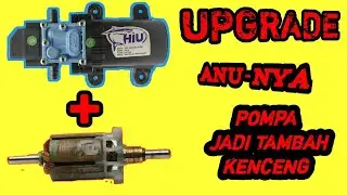 UPGRADE POMPA SPRAYER // POMPA ELEKTRIK 12V DC