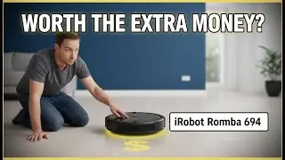 Is The iRobot Roomba 694 Worth The Extra Money You'll Spend??