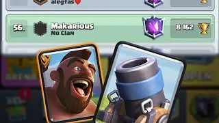 Hog Mortar Bait deck 8200 gameplays 👈Makarious Clash Royale