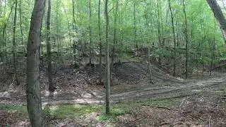 Some hill climbing in the badlands, rider highsides on off camber! Wreck Accident Fail!