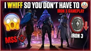 I WHIFF SO YOU DON'T HAVE TO 🤡 IRON 1 GAMEPLAY