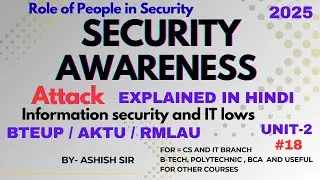 What is Security Awareness?  Explained in Hindi | #CyberSecurity #SecurityAwareness2025