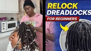 How to Relock Dreadlocks for Beginners | Easy Step-by-Step12/1/2026