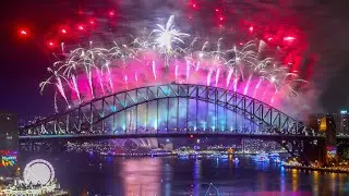 Australia and New Zealand welcome 2018 with huge firework displays