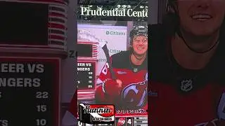 NJ Devils EPIC NY Rangers Troll Job Starring Jack Hughes #njdevils #jackhughes #short #shorts
