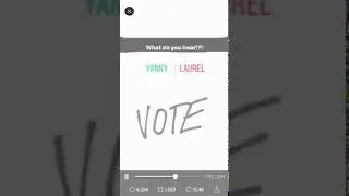 Yanny VS. Laurel | What Do You Hear?
