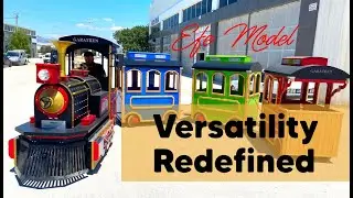 Electric Trackless Train Efe Model | Versatility Redefined