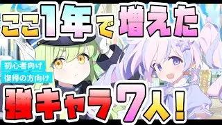 【ブルアカ】4周年後から今まで、どんな強キャラが実装された？要注目の優先キャラ7選！去年は限定が強すぎた！？恒常の必須級はいる？無・微課金でも復刻で欲しい！最強クラスも！【ブルーアーカイブ】