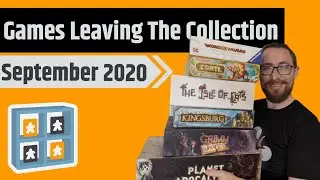 Games Leaving My Collection: September 2020 Update