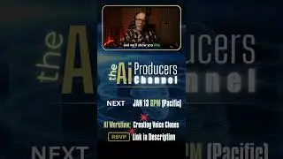 AI Music Production: Jan 13 6PM PST - Voice Cloning