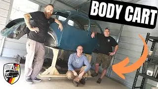 How to make a VW Body Cart!  Beetle Body Dolly
