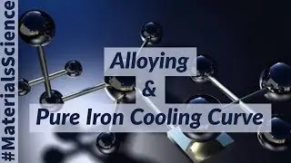 Material Science #1 | Controlling Material Properties | Why make Alloys | Cooling Curve of Pure Iron
