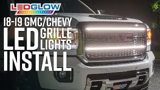 LEDGlow | How to Install 2018-2019 GMC Sierra LED Grill Lights