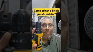 Como soltar o bit da parafusadeira #respondendo #parafusadeira