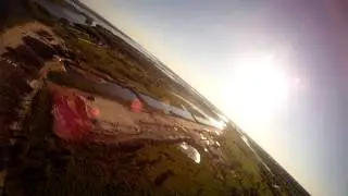 SkyWalker EPO, FPV the first pair training flight, Surgut 2011