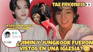 JIKOOK- VISTOS EN UNA IGLESIA?👀+D-100🥺+CANCIÓN DE TAE ANALISIS!💌#jikook