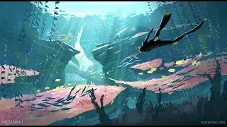 Abzu PS5 Gameplay | No Commentary | Relaxing Livestream
