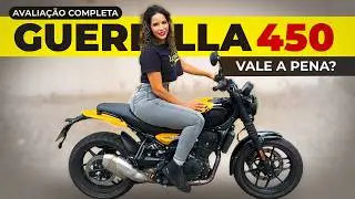 TESTE GUERRILLA 450 ROYAL ENFIELD *VALE A PENA?* (Top Speed, Consumo, Preço e Opinião Sincera)