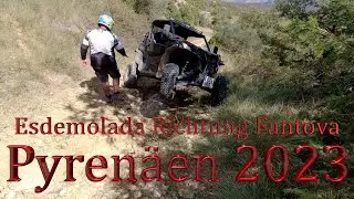 Offroad Richtung Fantova, Pyrenäen 2023, #CanAm  #offroad  #adventure #wohnmobil  #quad  #atv