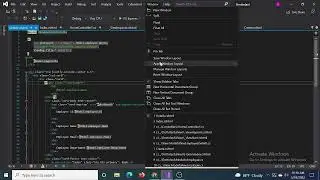 How to set solution explorer in right site