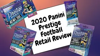 2020 Panini Prestige Football Retail Review - 2 Value Packs, 1 Hanger Box, 1 Blaster & 1 MEGA Box