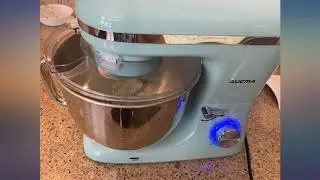 Aucma Stand Mixer,7.4QT 6-Speed Tilt-Head Food Mixer, Electric Kitchen Mixer with review