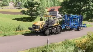 Farming Simulator 22 / Map Erlengrad / Timelapse / #101 Fields connection CAT Challenger MT875E