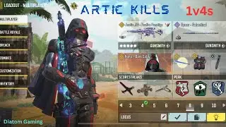 TOP 5K SATISFYING 1V4 WITH LEGENDARY ARCTIC CODM GAMEPLAY | Diatom Gaming