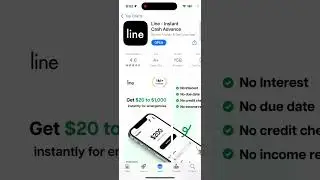 Line app Instant Cash Advance - quick app preview