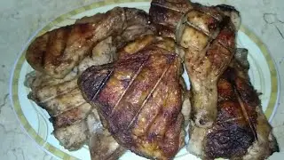 طريقه الفراخ المشويه على شبكه وتتبيله بسيطه 👌 والفراخ جامد جدا وطريه دايبه دوب 😋