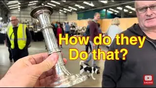 &ldquo;They&rsquo;re built like Telescopes&rdquo; Rare Antique Silver Candlesticks