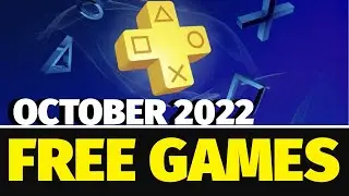 PlayStation FREE Games for October 2022 | PS Plus Members | PS4 | PS5