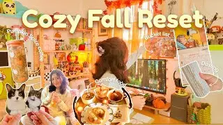 🧸Уютная осенняя перезагрузка ✨ Список желаний, уборка, обновление стола, осенний декор