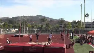 Mission Hills Pole Vault vs Escondido 4-29-2015 Lance Housego PR