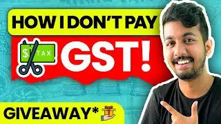 How to avoid GST LEGALLY on the purchase of a PRODUCT? | GIVEAWAY VIDEO | Aaditya Iyengar