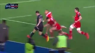 Chris Wyles clever and skilfully executed kick creates try vs Munster 2015