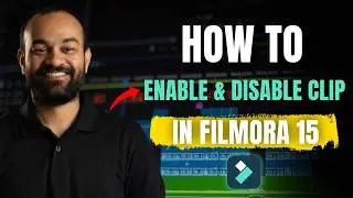 How to Enable/Disable Clip In Filmora 15 | Filmora video editor tutorial in Kannada